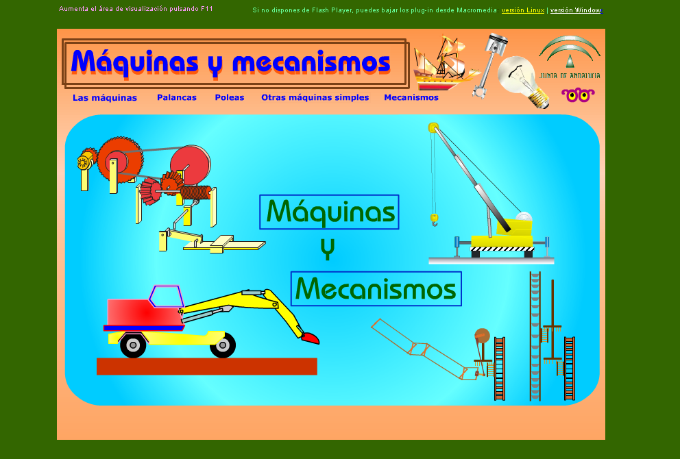 Máquinas y mecanismos | Recurso educativo 48762