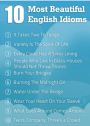 10 Most beautiful English idioms | Recurso educativo 55239