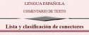 Lista y clasificación de conectores | Recurso educativo 55854