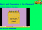Objects and Expressions in the Classroom | Recurso educativo 10086