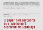 El paper dels aeroports en el creixement econòmic de Catalunya | Recurso educativo 18959