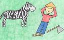 Cuentos y leyendas ilustrados por niños III: El tigre blanco y el joven leñador | Recurso educativo 1991