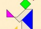 Juego tangram: figura monje | Recurso educativo 6605