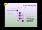 Despeje básico de ecuaciones en física. | Recurso educativo 103647