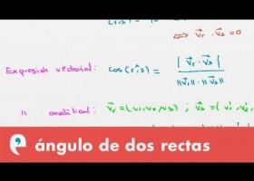 Ángulo de dos rectas | Recurso educativo 109329