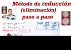 Método de reducción ( eliminación) | Recurso educativo 727097