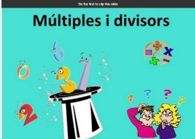 Múltiples i divisors | Recurso educativo 734568