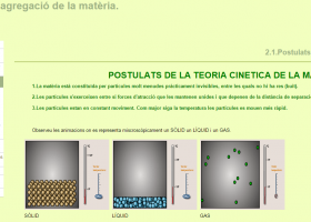 Teoria cinetico molecular de la matèria | Recurso educativo 737726