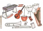 Imaxe con instrumentos musicais | Recurso educativo 738153