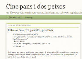 Estimar en altres paraules: perdonar | Recurso educativo 751064