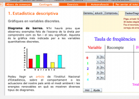Estadística descriptiva: gràfics en variables discretes | Recurso educativo 752006
