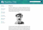 Biografía de Pitágoras | Recurso educativo 766377