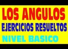 ÁNGULOS EJERCICIOS RESUELTOS DE NIVEL BÁSICO | Recurso educativo 769910