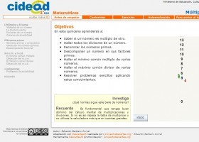 Múltiplos y divisores | Recurso educativo 774601
